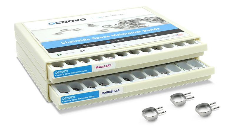 Dental Space Maintainer Preformed Molar Bands With Tubes - L34 1/2 Size (Box Of 2) 14 thumbnail image