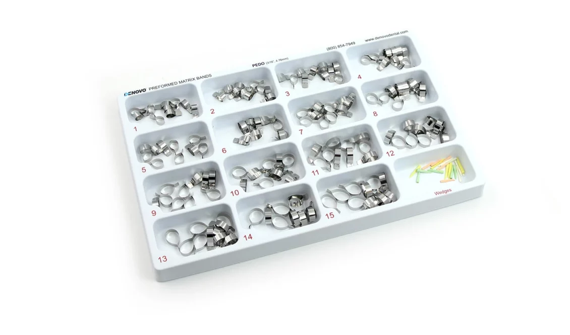 Denovo Dental Pediatric Introductory Preformed Matrix Band Kit