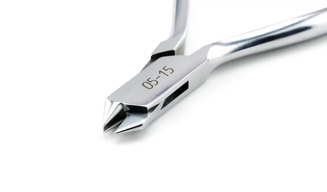 Three Prong Wire-Bending Orthodontic Pliers