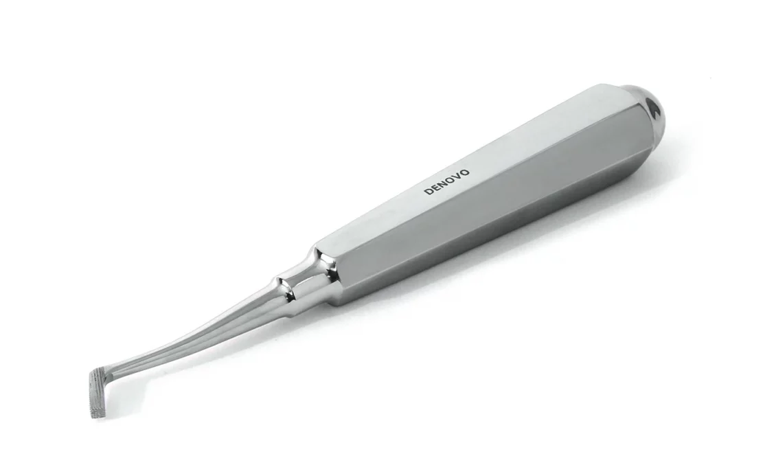 Medentra Orthodontic Band Seater, Serrated Tin Insert, Dental Band Burnisher & Pusher, Stainless Steel